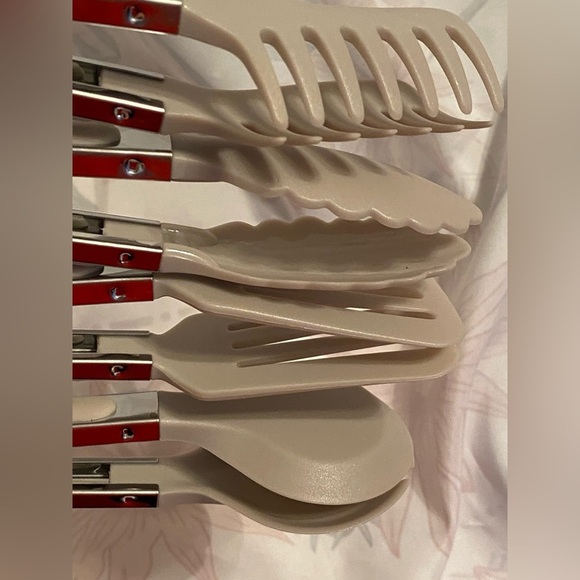 Mini set of Kitchen utensils great for mini crock pots, shower gifts NEW - Picture 3 of 3